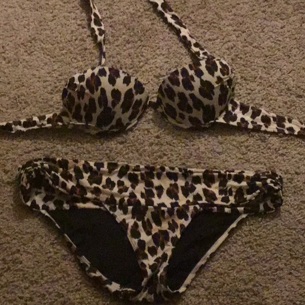 Victoria’s Secret Leopard Print Swimwear